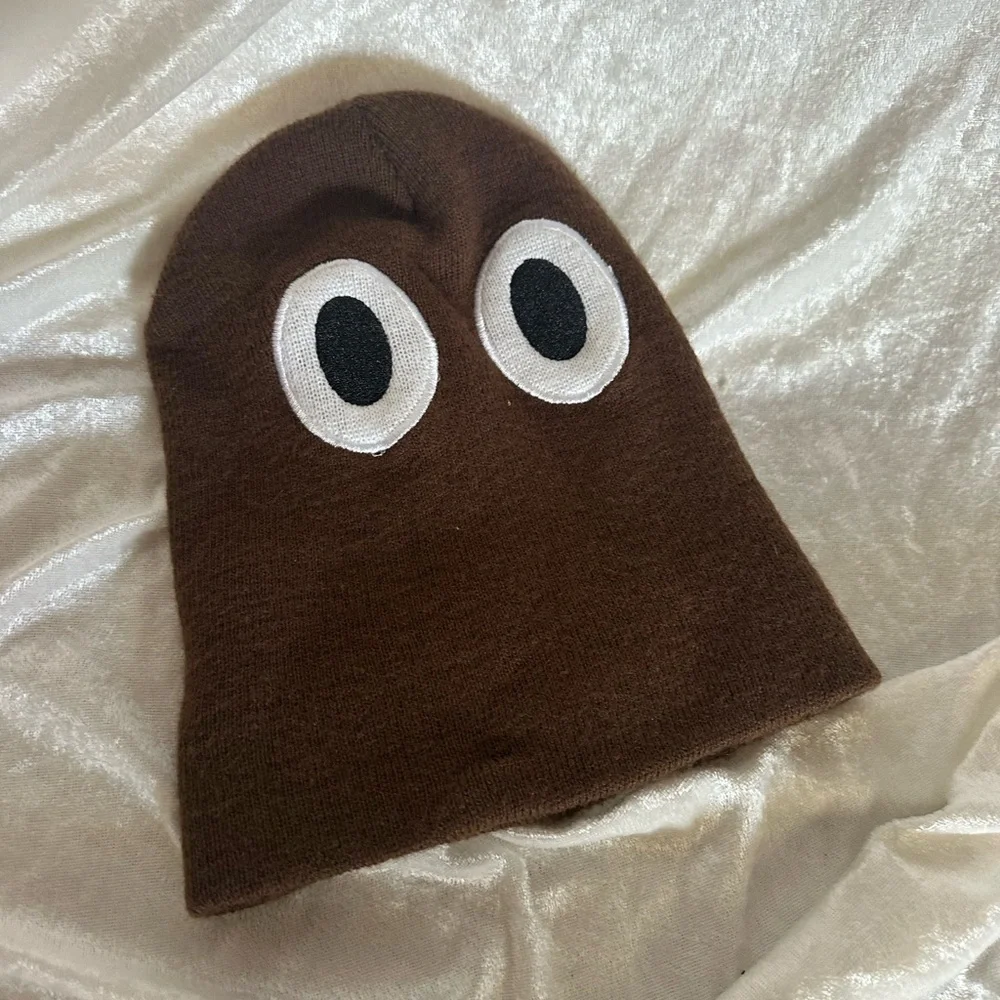 Emoji knit beanie